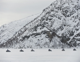 Kirkenes snowmobiles by Terje Rakke www.visitnorway.no